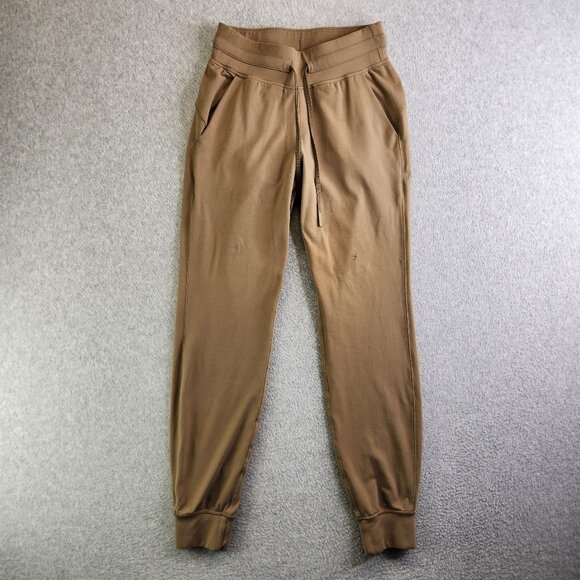 Lululemon Pants Womens 4 Frontier Ready To Rulu Jogger Buttery Soft Neutral - Picture 1 of 14